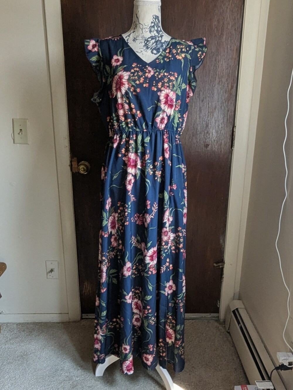 Floral Maxi Dress NWOT